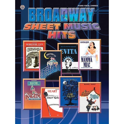 Broadway Sheet Music Hits PVG Book
