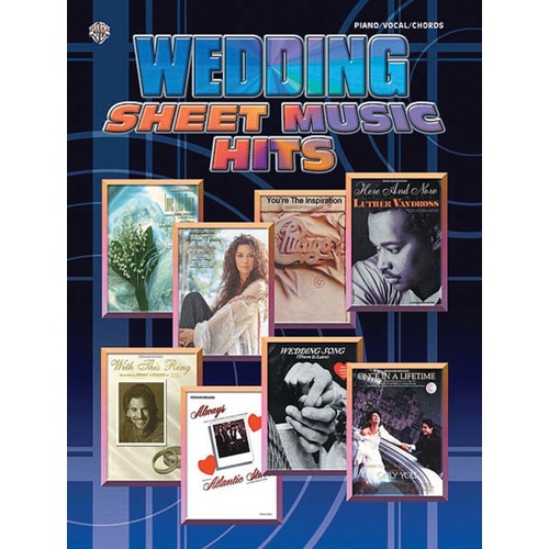 Wedding Sheet Music Hits PVG Book