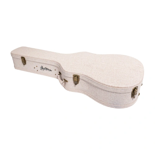 Martinez Deluxe Dreadnought Acoustic Hard Case - Ivory, Southern Star Series