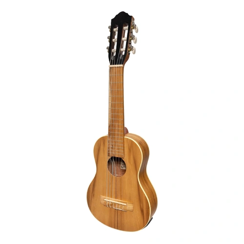 Mojo MGT-G2P-JTK 'Guitarulele' 1/4 Size Classical Acoustic-Electric Guitar with Pickup in Natural Satin