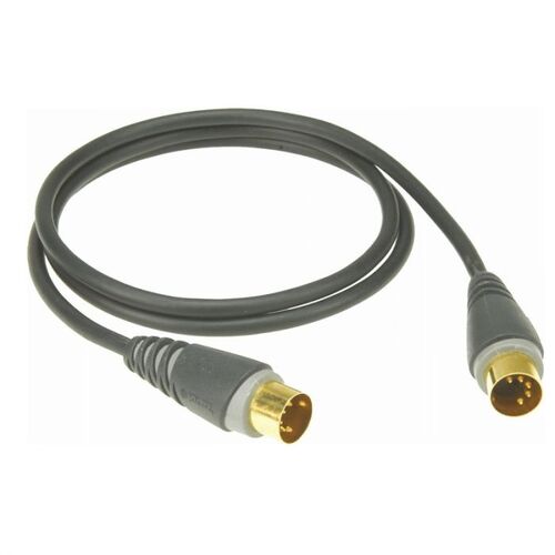 Klotz MID-018 1.8m MIDI Cable with Gold Contacts