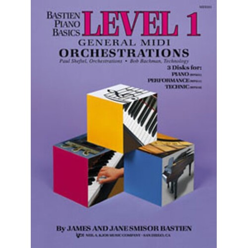 Piano Basics General Midi Orchestrations Level 1 Book