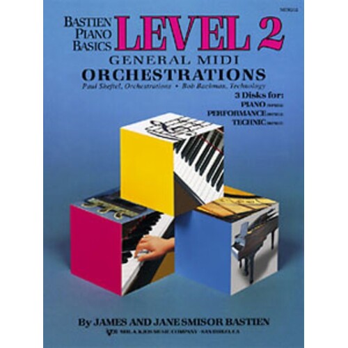 Piano Basics General Midi Orchestrations Level 2 Book