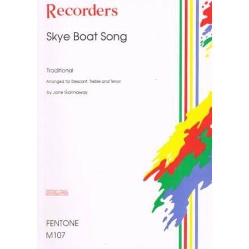 Skye Boat Song Recorder Ensemble Book