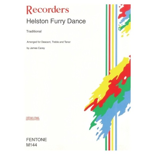 Helston Furry Dance Recorder Ensemble Book