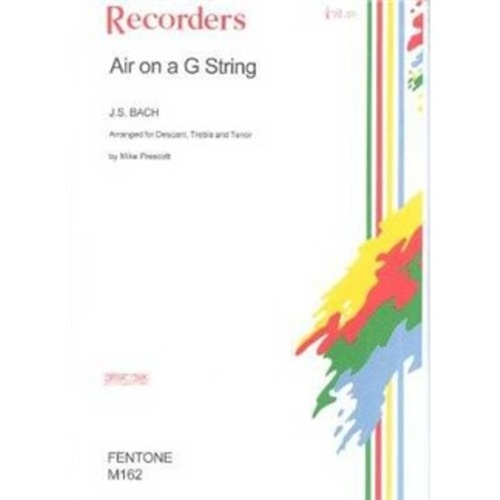 Air On A G String Recorder Ensemble Book