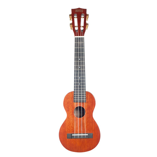 Mahalo Java Series Soprano Ukulele Body with Concert Scale Neck (Vintage Natural)