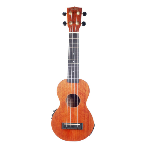 Mahalo Java Series Soprano Ukulele - Electric Acoustic (Vintage Natural)