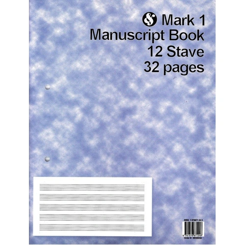 Mark 1 Manuscript Book 12 Stave 32 Pages