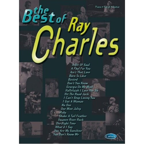 Best Of Ray Charles PVG Book