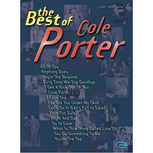 Best Of Cole Porter PVG Book