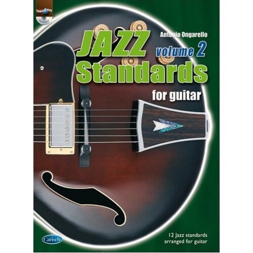 Jazz Standards For Guitar Volume 2 Book