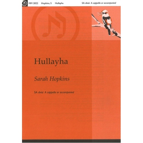 Hullayha for SA Divisi Choir A Cappella or Accompanied