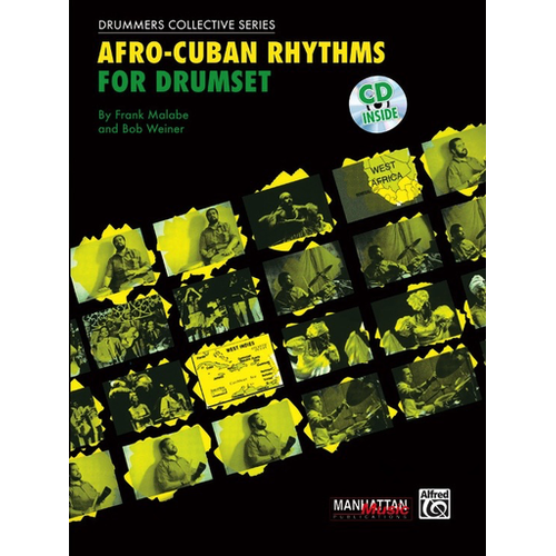 Afro-Cuban Rhythms for Drumset Book with CD