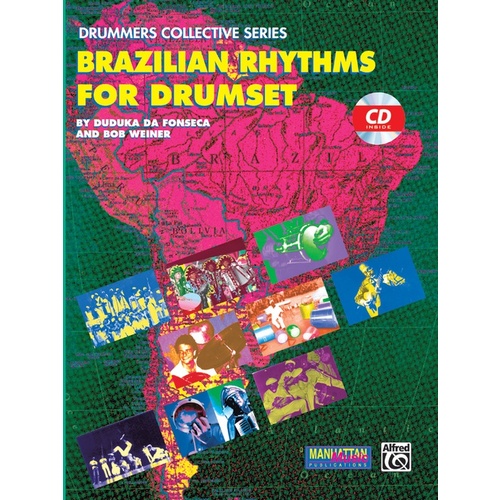 Brazilian Rhythms for Drumset Book and CD