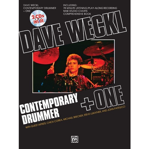 Dave Weckl Contemporary Drummer Plus One Book/CD