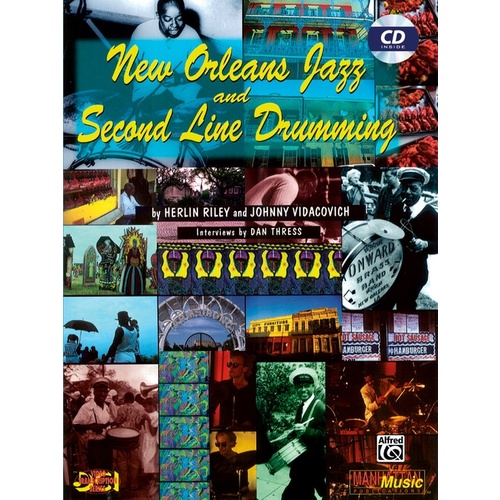 New Orleans Jazz And Second Line Drumming Book/CD