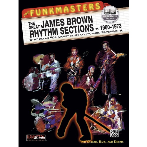 James Brown Rhythm Section Guitar/Bass/Drm Book/CD