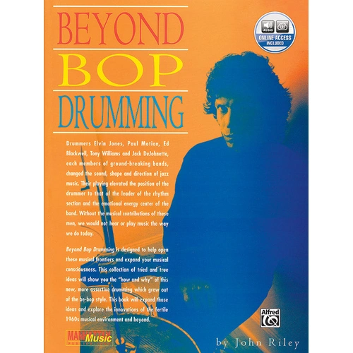 Beyond Bop Drumming Book with CD by John Riley