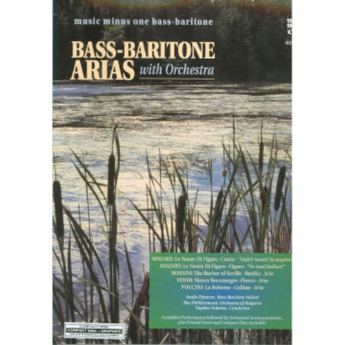 Bass Baritone Arias With Orchestra Vol 1 CDg Book