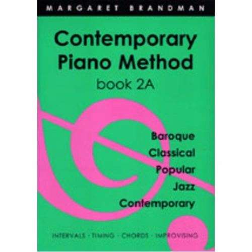 Contemporary Piano Method Book 2A by Margaret Brandman, Modern Music, Piano, 1 Page, AMEB Reference for Contemporary Popular Syllabus