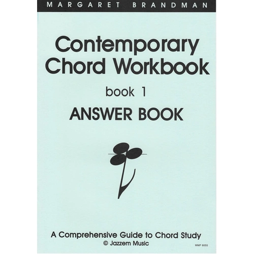 Contemporary Chord Workbook 1 Answerbook by Margaret Brandman