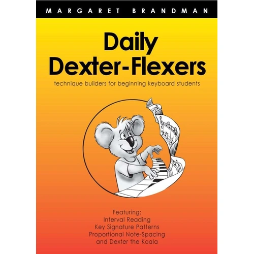 Daily Dexter Flexers New Edition by Margaret Brandman, 34 Pages, Modern Music