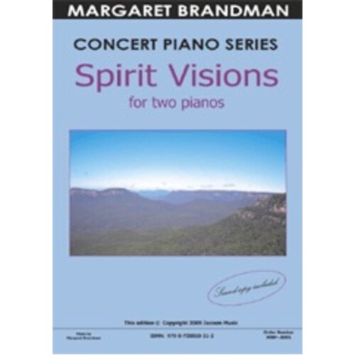 Spirit Visions 2 Piano 4 Hand Book