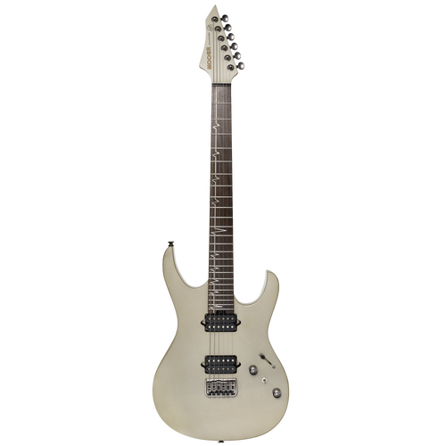 Mooer MMT100 Electric Guitar Iron Grey, Alder Body, Roasted Maple Neck, 24 Frets, MMT Humbuckers, Locking Tuners, Includes Bag