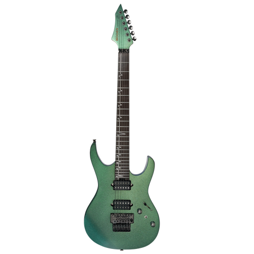 MOOER MMT100 Floyd Rose Electric Guitar Aurora Green