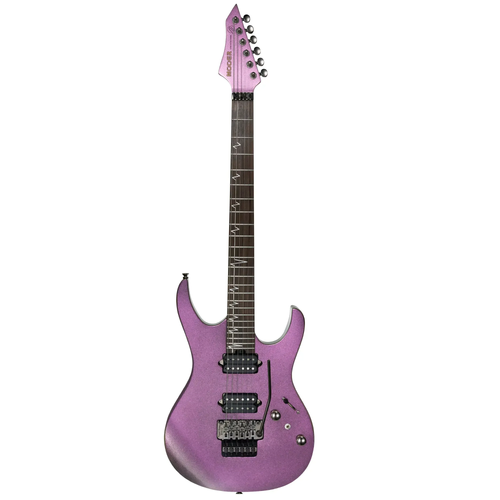 MOOER MMT100 Floyd Rose Electric Guitar - Aurora Pink