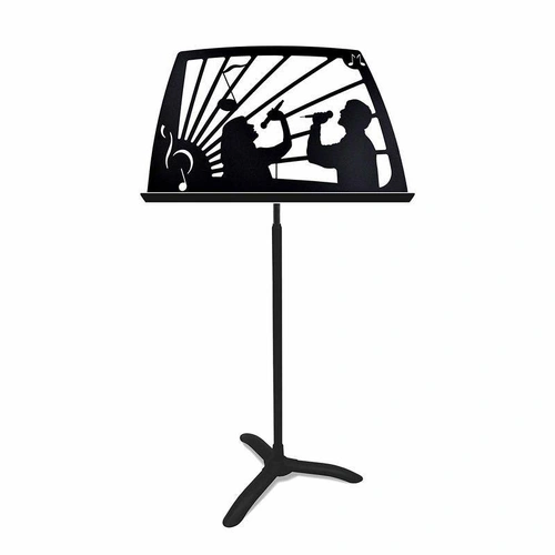 Noteworthy Vocalists Music Stand by Manhasset - Elegant Designs, Adjustable Shaft, Stable Base