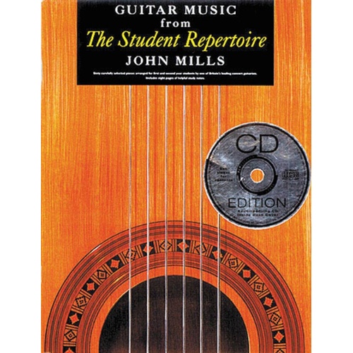 Guitar Music From The Student Repertoire Softcover Book/CD