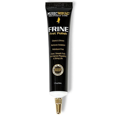 Music Nomad Frine Fret Polish 30ml - Cleans, Shines & Removes Oxidation from Metal Fret Wire