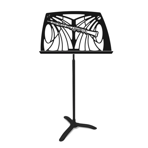 Noteworthy Oboe Music Stand by Manhasset with Magic Finger Shaft and Symphony base for stability. Choose from 18 elegant designs.