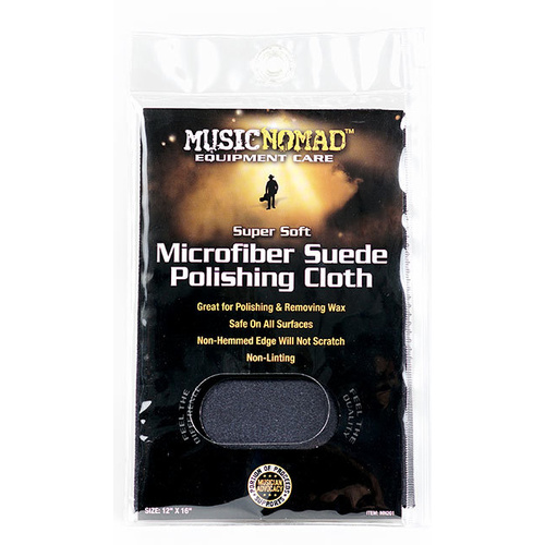 Music Nomad Microfiber Suede Polishing Cloth for Instrument Care