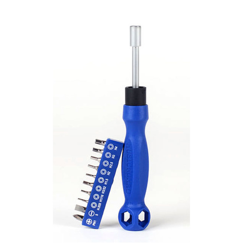 Music Nomad The Octopus 17 'n 1 Tech Tool with Screwdriver Bit Set and Hex Wrenches