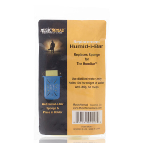 Music Nomad Replacement Humid-i-Bar Sponge for Humitar Humidifier
