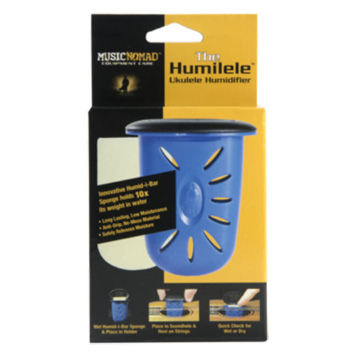 Music Nomad Humilele Ukulele Soundhole Humidifier with Humid-i-Bar Sponge