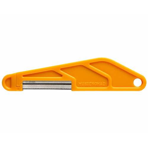 Music Nomad .046" Diamond Coated Nut File - Precision Cutting Tool for Guitars and Basses