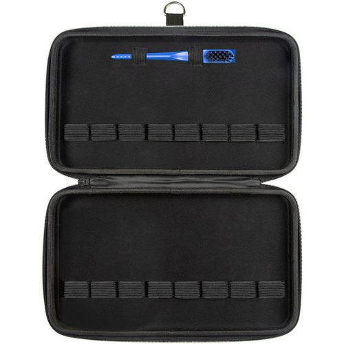 Music Nomad Nut File Storage Case with Cleaning Brush for 16 Files, 12" x 7" x 2"