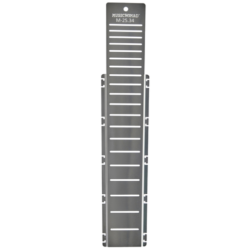 Music Nomad Fret Shield Fretboard Protector for 25.34" Guitar Fret Scale - Reusable Stainless Steel Guard for Fret Work