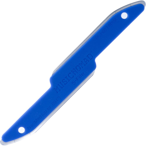 Music Nomad Diamond Coated Safe Zone Guitar Fret Crowning File S-File