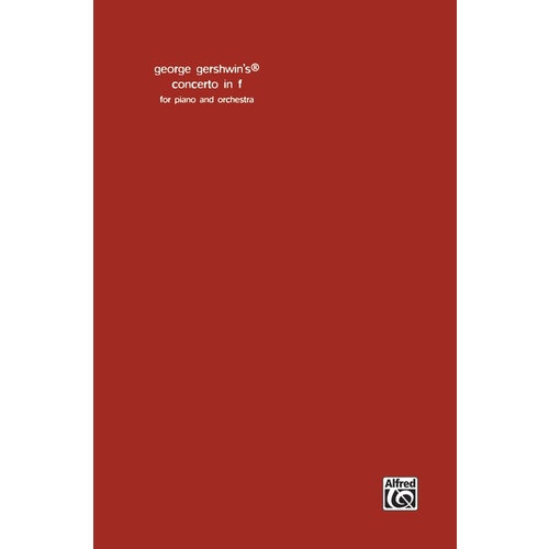 Concerto In F Mini Score