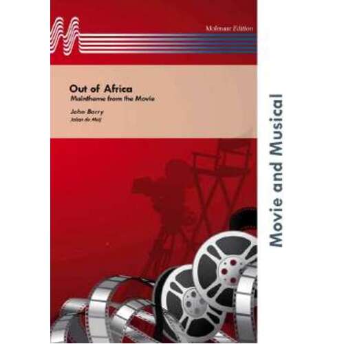 Out Of Africa CB3 Score/Parts Arr De Meij
