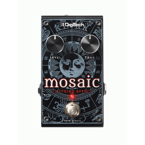 Digitech Mosaic Polyphonic 12 String Effect Pedal with Adjustable Tone Control