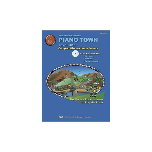 Piano Town Accompaniments Level 1 CD by Neil A. Kjos Music Company