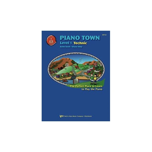 Piano Town Technic Level 1 by Neil A. Kjos Music Company, 24 Pages