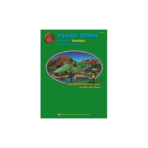 Piano Town Technic Level 2 by Neil A. Kjos Music Company - 24 Pages
