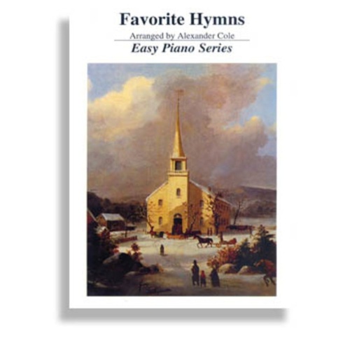 Favorite Hymns Easy Piano Book
